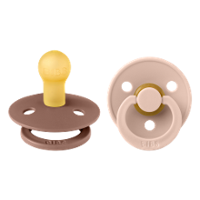 BIBS Fopspeen 6 18 Maanden Blush/Woodchuck