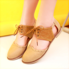 Big Size Ladies Color Match Beach Sandals Lace Up Flat Sandals