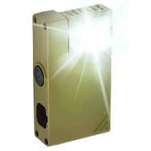 Bikight Draagbare Magnetische Werklicht Type C Oplaadbaar Dubbele Lichtbron Mini Zaklamp Hoge Helderheid Kleine LED Sleu