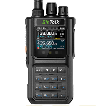 BinTolk BT8000 10W Multi Band Radio Walkie Talkie 256 Kanalen Type C Opladen Bluetooth Frequentie APP Programmering Draa