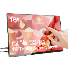 BlitzWolf® BW PCM5 Pro 16 inch Touchable 4K UHD Type C Draagbare Computer Monitor Gaming Display Scherm voor Smartphone