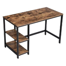 Bobbel Home Parya Home   Vintage Werktafel   Metaal   Bruin