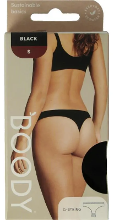 Boody G string Zwart S