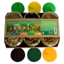 Boon Pindakaas voor tuinvogels (multipack) 6 x 350 g