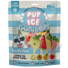 Boon Pup Ice Fruity Lollies S variatiepak hondenijsjes Per verpakking (8 stuks)