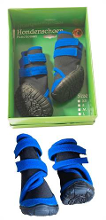 Boony Hondenschoenen Functioneel Zwart/blauw #95;_Xl 10cm X 7,5cm