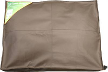 Boony Kussen Pu Leer Bruin #95;_75x55 Cm
