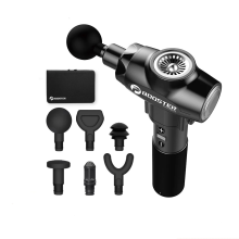 Booster BOLUOJUN Booster E Intelligente Controle Spier Massage Pistool Geluidsarm Sport Therapie Massager Stimulator Lichaam Ontspanning