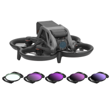 BRDRC Camera Lens Filter Combo voor DJI Avata DJI O3Air Unit UV/CPL/ND8/16/32/64 Set Filters Kit