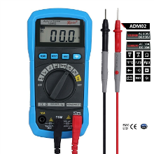 Bside Adm02 Auto Ranging Digital Multimeter Dmm Dc Ac Voltage Current Temperature Meter Tester Diode