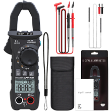 BSIDE ZT QS9 Digitale Tang Meter 600A Huidige True RMS Smart Plier Ammeter Auto Rang 6000 Telt Multimeter DC AC voltage