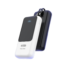BYZ W82 22.5W 20000mAh Power Bank Externe batterijvoeding met Type C/iP/USB A uitgangen LED digitaal display Snel oplade