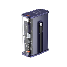 BYZ W88 22,5W 37Wh 10000mAh Power Bank Externe Batterijvoeding met QC 22,5W USB A & PD 20W Type C Snelladen voor iPhone