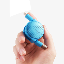 Cafele 2.1A Type C 1m/3.3Ft Retractable Portable Cable For Samsung Xiaomi Huawei Oppo
