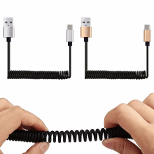 Cafele Usb Type C 1.6M Flexible Noodles Usb Charging Cable For Samsung Xiaomi Huawei
