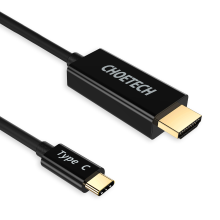 Choetech Usb 3.1Type C To Hdmi 4k 60hz 5.9Ft/1.8M Cable For Macbook Chromebook Pixel Samsung Galaxy S8 Plus