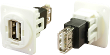 Cliff Adapter, Bus, inbouw USB poort Type A   USB poort Type A CP30208NXW 1 stuk(s)