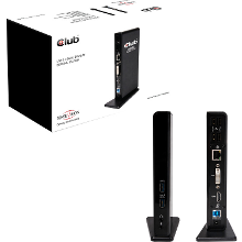 Club 3D USB Gen 1 Type A Dual Display Docking Station CSV 3242HD