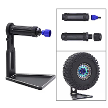CNC Aluminium 12mm 17mm Hex Wielen Balanseren Gereedschap voor 1/10 1/8 1/7 RC auto's Dynamische Balans Ondersteuning Ba