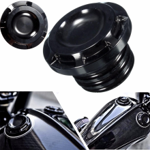 Cnc Aluminum Fuel Tank Cap Gas Motorcycle For Harley Sportster Dyna Touring Softail