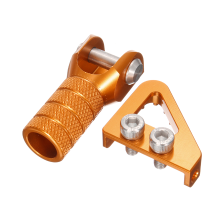 Cnc Rear Brake Pedal Step Plate Tip With Gear Shifter Shift Lever For Ktm 125 530