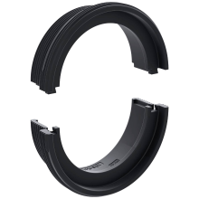 CONTA CLIP KDS RGA M63 BK Schroefdraad  en vergrendelingsadapter Diameter montagegat 63 mm Plaatdikte (max.) 7 Mm Polyamide 6.6 Zwart 5 stuk(s)