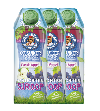 Cool Bear Cassis Appel Vruchtensiroop Multiverpakking