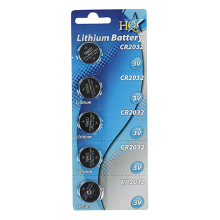 Cr2032 Batterijen (5 Stuks In Blister)