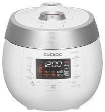Cuckoo CRP RT1008F Rijstkoker Wit Met display