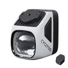 CYCLAMI 1700LM Draadloze Afstandsbediening Hangende Fietslamp Waterdicht Type C Opladen Aluminium Legering Fiets Voorlic