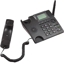 DDK995+ Fixed Wireless Landline Phone Desktop Telephone Support GSM Dual SIM Card 2G Cordless Phone with Antenna