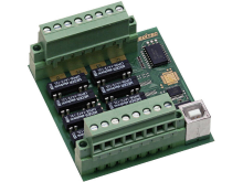 Deditec USB RELAIS 8_B Uitgangsmodule USB Aantal relaisuitgangen: 8