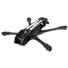 DeepSpace SEEKER5 DC 228mm / XL 224mm wielbasis 5 inch frame kit ondersteunt DJI O4 Pro versie voor freestyle RC FPV rac