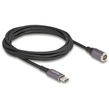 DeLOCK Laptop Charging Cable USB Type C male to magnetic 8 pin connector 1.8 M kabel