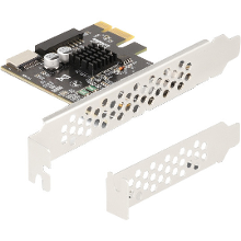 DeLOCK PCI Express x1 kaart > interne USB 5 Gbps Type E + 19 pin USB pin header usb controller