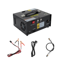DIDEEP Outdoor draagbare elektrische hogedrukluchtpomp 4500Psi Aangedreven door 110V /220V AC of DC12V Duikademhalingsap