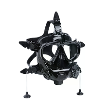 DIDEEP Snorkelen Volledige Gezichtsmasker Duikbril Anti Fog Lekvrij 180° Panoramisch Uitzicht Siliconenn Scuba Gezichtsm