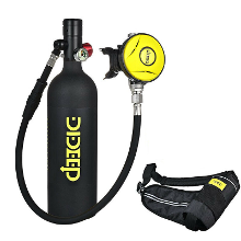 DIDEEP X4000Pro 1L Scuba Duikuitrusting Cilinder Zuurstof Professioneel Buceo Duikmateriaal Scuba Kit Waterpomp Snorkels