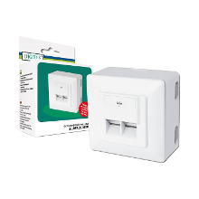Digitus Data Wallmount CAT 6 opbouw montagedoos