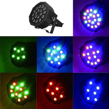 Dmx 512 25w 18 Led Stage Light 7ch 5 Modes Party Disco Dj Lighting