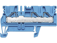 Doorgangsaansluitblokken Pdu Blauw Pdu 2.5/4/3An Bl 1896240000 Atol Blauw Weidmã¼ller 1 Stuks