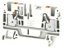 Doorgangsklem Weidmã¼ller A2c 4 Wt 2051290000 Wit 100 Stuks