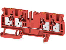 Doorgangsklem Weidmã¼ller A4c 4 Rd 2051530000 Rood 50 Stuks