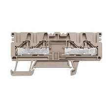 Doorgangsserieklem PDU 2.5/4/2X2AN WeidmÃ¼ller Inhoud: 50 stuks
