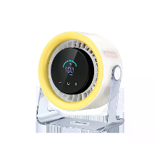 Draagbare Turbo Ventilator met Digitale Weergave 100 Snelheids Mini Luchtcirculator voor Wandmontage & Bureaugebruik, St