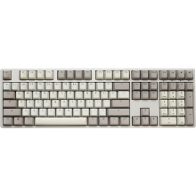 Ducky Origin FS Sp. Silver HS US vintage toetsenbord