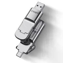 EAGET SU10 Type C & USB flashstation 1TB/512GB/256GB USB3.1 Gen2 Hoge Snelheid U schijf Draagbare Solid State Drive