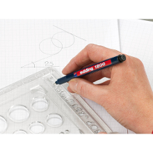Edding 1800 profipen 0,1 4 180001002 Fineliner Rood 0.25 Mm 1 stuk(s)