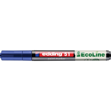 Edding 51 EcoLine 4 51 003 Lakmarker Blauw 1 mm, 2 mm