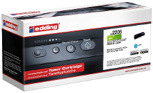 Edding EDD 2205 Toner vervangt HP 203X (CF541X) Cyaan 2500 bladzijden Compatibel Tonercassette